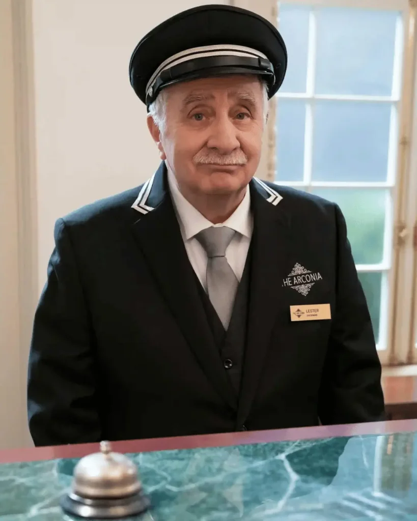 Teddy Coluca as Lester in Only Murders in the Building Season 5