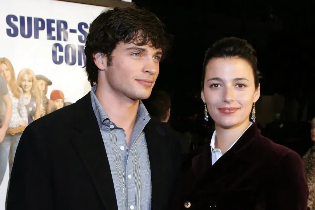 Tom Welling and Jamie White at the Cheaper by the Dozen premiere in Hollywood in 2003