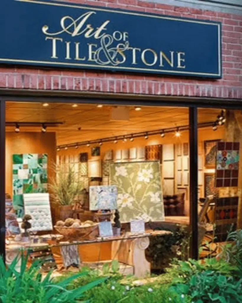 Art of Tile and Stone showroom in Wellesley Massachusetts
