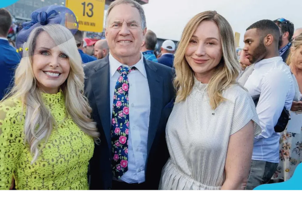 Debby Clarke Belichick and Bill Belichick at the 2019 Preakness Stakes in Baltimore