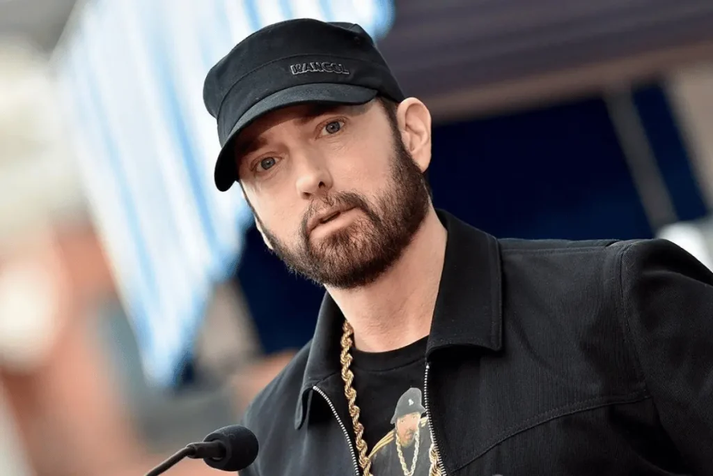 Stevie Laine Scott, Eminem’s adopted child, in a portrait.